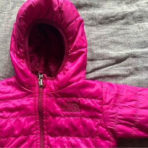 Reversible North Face Fuchsia jacket